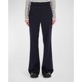 Lace-up Straight-leg Sailor Pants