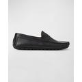 Xane Leather Driver Penny Loafers