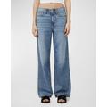 Featherweight Logan Mid-rise Wide Relaxed Jeans