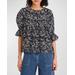 Sol Floral-print Puff-sleeve Cotton Lawn Top