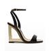 Filipa Metallic-heel Sandals