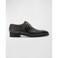 Marco Ii Single-monk Leather Dress Shoes