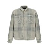 Plaid Cropped Sherpa Buttondown Casual Jackets, Parka