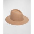 Blaine Camel Wool Fedora