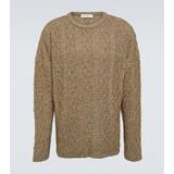 Aran Wool-blend Sweater