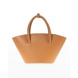 Lady's Gambit Bell Leather Top-handle Bag