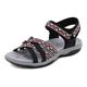 Damen Sandalen Römische Schuhe Fischer Sandalen Outdoor Täglich Innen Niedriger Absatz Offene Spitze Modisch Sport PVC Halbschuhe Kreuzgurt Kamel Mandelfarben Schwarz