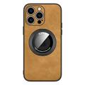 telefono Custodia Per iPhone 16 15 14 Pro Max Plus 15 14 Pro Max 13 12 11 Pro Max Copertura Posteriore con Supporto Supporta la Ricarica Wireless Resistente agli urti TPU Pelle PU