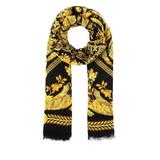 Baroque Pattern Knitted Scarf