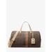 Grayson Extra-large Empire Signature Logo Stripe Weekender Bag