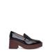 Chunky Heeled Loafers