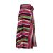 Rebekah Wrap Striped Skirt