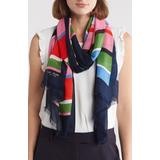 Sunny Day Stripe Oblong Scarf