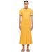 Yellow Wing Midi Dress