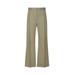 Mid-rise Pleated Trousers