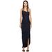 Navy 'la Robe Saudade Longue' Maxi Dress