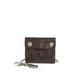 Concho Leather Chain Wallet