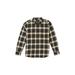 Modern Fit Caden Check Cotton Flannel Button-up Shirt