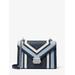 Whitney Medium Color-block And Signature Logo Shoulder Bag