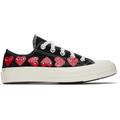 Comme Des Garçons Play Black Converse Edition Chuck 70 Multi Heart Sneakers