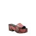 The Busy Bee Platform Slide Sandal