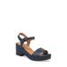 Gillie Block Heel Platform Sandal