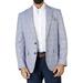 Modern Fit Plaid Mélange Sport Coat