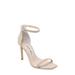 Square-toe Heeled Sandal