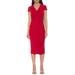 Orine Draped Sheath Dress