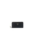 Logo Plaque Zip-around Wallet