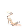 Double Bow Pointed Toe Pump