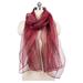 Gauzy Shimmering Silk Scarf