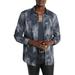 Slim Fit Print Button-up Shirt