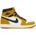 Yellow & White Air Jordan 1 Retro High Og Sneakers
