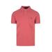 Slim-fit Polo In Red Pique