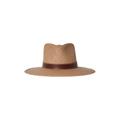 Halston Straw Fedora Hat