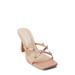 Levi Crystal Flower Slide Sandal