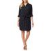 Charlie Long Sleeve Cotton Double Gauze Shirtdress