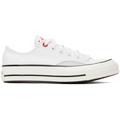 White & Gray Chuck 70 Low Top Sneakers