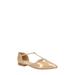 Darby Pointed Toe T-strap Flat