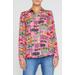 Nina Print Silk Button-up Shirt