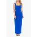 Scuba Crepe Column Gown