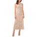 Halogen(r) High Neck Sleeveless Mesh Maxi Dress