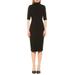 Rita Retro Turtleneck Dress