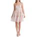 Floral Tiered Babydoll Minidress In At Nordstrom, Size Small