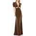 Cutout Column Gown