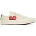 Comme Des Garçons Play Off-white Converse Edition Chuck 70 Low Top Sneakers