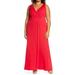 Surplice Maxi Dress