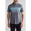 Chest Stripe Short Sleeve Shirt