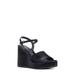 Magnetic Platform Wedge Sandal